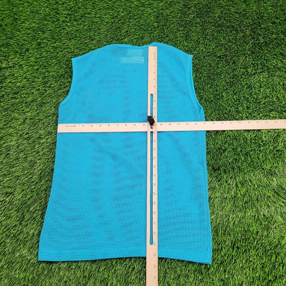 Vintage 80s Mesh Tank-Top Womens Small 17x25 USA - Picture 4 of 9